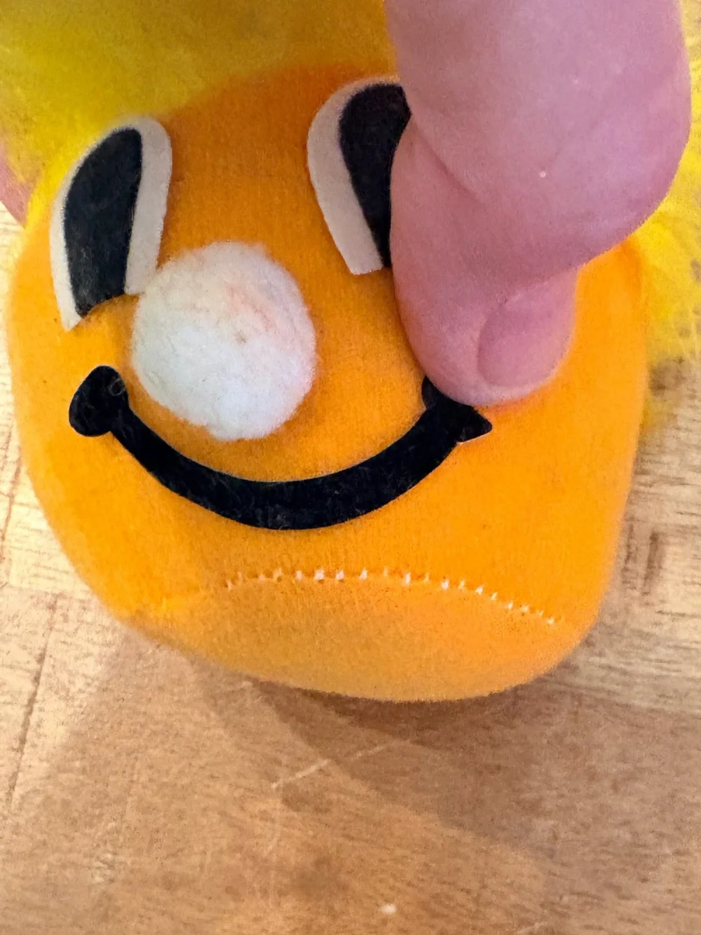 Dan Brechner plush toy stuffed animal yellow